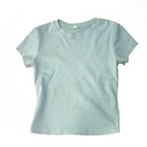 LIGHT BLUE SHORT SLEEVE T-SHIRT